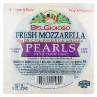 BelGioioso Cheese, Fresh Mozzarella, Pearls - 8 Ounce 