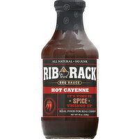 Rib Rack BBQ Sauce, Hot Cayenne