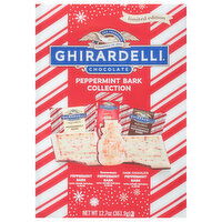 Ghirardelli Chocolate Assortment, Peppermint Bark Collection - 12.7 Ounce 