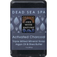 One with Nature Soap, Triple Milled Mineral, Activated Charcoal