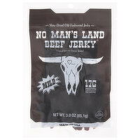 No Man's Land Beef Jerky, Mild - 3 Ounce 