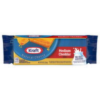 Kraft Medium Cheddar Cheese, Natural Chunks - 8 Ounce 