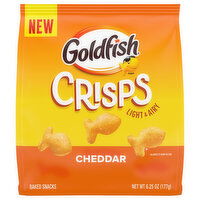 Goldfish Baked Snacks, Cheddar - 6.25 Ounce 