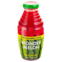 Wonder Melon Organic Watermelon Lemon Cayenne Juice - 8.45 Fluid Ounce