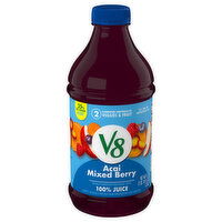 V8 100% Juice, Acai Mixed Berry - 46 Fluid ounce 