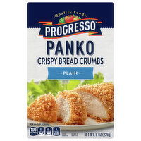 Progresso Bread Crumbs, Crispy, Plain, Panko - 8 Ounce 