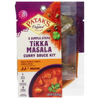 Patak's Curry Sauce Kit, Tikka Masala, Medium - 11 Ounce 