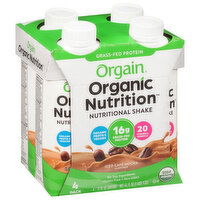 Orgain Nutritional Shake, Iced Cafe Mocha Flavored, 4 Pack - 4 Each 