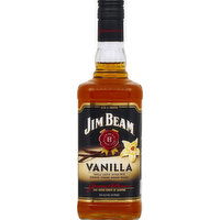 Jim Beam Whiskey, Straight Bourbon, Vanilla - 750 Millilitre 