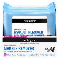 Neutrogena Towelettes, Ultra-Soft Cleansing, Makeup Remover, Special Value Twin Pack - 50 Each 