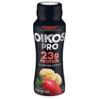 Oikos Pro Strawberry Banana Cultured Dairy Drink - 7 Fluid Ounce