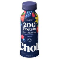 Chobani Protein Drink, Zero Added Sugar, Greek Yogurt, Mixed Berry Vanilla