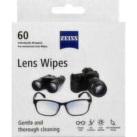 Zeiss Lens Wipes - 60 Each 