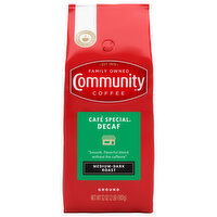 Community Coffee Coffee, Ground, Medium-Dark Roast, Decaf - 32 Ounce 