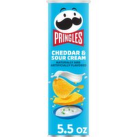 Pringles Potato Crisps Chips, Cheddar and Sour Cream - 5.5 Ounce