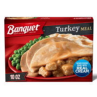 Banquet Classic Turkey, Frozen Meal - 10 Ounce 