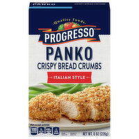 Progresso Bread Crumbs, Crispy, Panko, Italian Style - 8 Ounce 