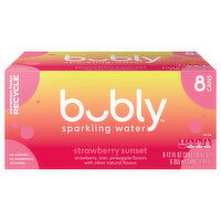 Bubly Sparkling Water, Strawberry Sunset