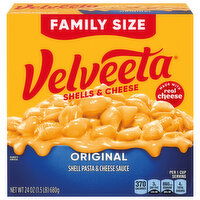 Velveeta Shells & Cheese, Original, Family Size