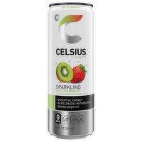 Celsius Energy Drink, Sparkling, Kiwi Strawberry - 12 Fluid ounce 