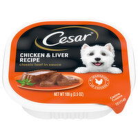 Cesar Canine Cuisine, Chicken & Liver Recipe - 3.5 Ounce 