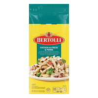 Bertolli Chicken Alfredo & Penne With Broccoli, Portabella Mushrooms & Tomatoes Frozen Meal - 22 Ounce 