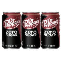 Dr Pepper Soda, Zero Sugar