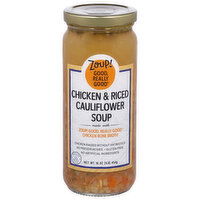 Zoup! Chicken & Riced Cauliflower Soup - 16 Ounce