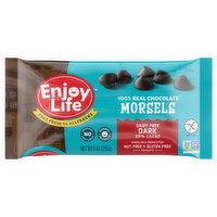 Enjoy Life Morsels, 100% Real Chocolate, Dark