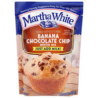 Martha White Muffin Mix, Banana Chocolate Chip - 7.4 Ounce 