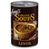 Amy's Amy’s Organic Lentil Soup, Non-GMO, USDA Organic, Vegan 14.5 oz. - 14.5 Ounce 