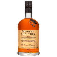 Monkey Shoulder Scotch Whisky, Blended Malt, The Original - 750 Millilitre 