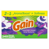 Gain Moonlight Breeze Fabric Softener Sheets - 240 Each 