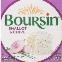 Boursin® Shallot & Chive Gourmet Cheese Spread - 5.3 Ounce 