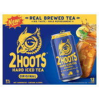 2 Hoots Hard Iced Tea Hard Iced Tea, Original - 12 Each 