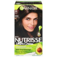 Garnier Hair Color, Permanent, Ultra Creme, Darkest Brown 30 - 1 Each 