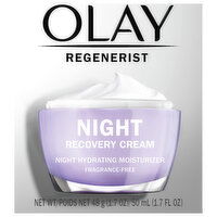 Olay Recovery Cream, Night, Fragrance-Free - 1.7 Ounce 