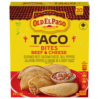 Old El Paso Taco Bites, Beef & Cheese, Mild Spice - 20 Each 