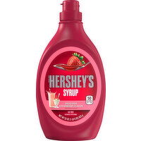 Hershey's Syrup, Fat Free, Strawberry - 22 Ounce 