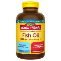 Nature Made Fish Oil, Softgels - 150 Each 