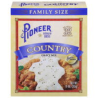 Pioneer Gravy Mix, Country - 11 Ounce 