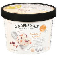 Goldenbrook Turtles N' Cream Ice Cream - 0.5 Gallon 