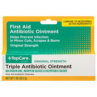 TopCare Ointment, Triple Antibiotic, Original Strength - 1 Ounce 