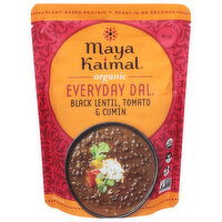 Maya Kaimal Everyday Dal, Organic, Black Lentil, Tomato & Cumin, Mild - 10 Ounce 