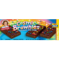 Little Debbie Brownies, with Chocolate Chip Candy, Cosmic, Big Pack - 12 Each 