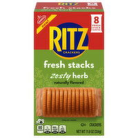 Ritz Crackers, Fresh Stacks, Zesty Herb - 8 Each 