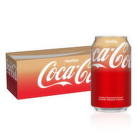 Coca-Cola Vanilla Soda Soft Drink, 12 fl oz - 12 Each 