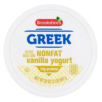 Brookshire's NonFat Vanilla Greek Yogurt - 32 Ounce 