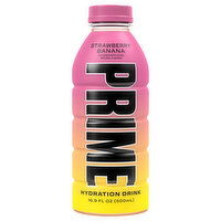 Prime Hydration Drink, Strawberry Banana - 16.9 Fluid Ounce