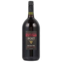 Post Winery Table Wine, Red, American Concord, Semi-Sweet - 1.5 Litre 